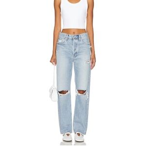 90s Mid Rise Loose Fit in Threadbare